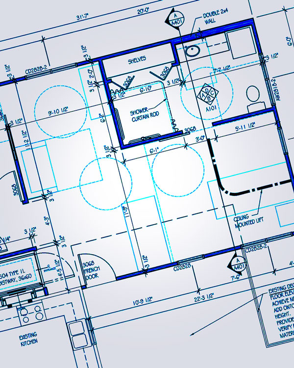 Build plan highlighting accessibility features